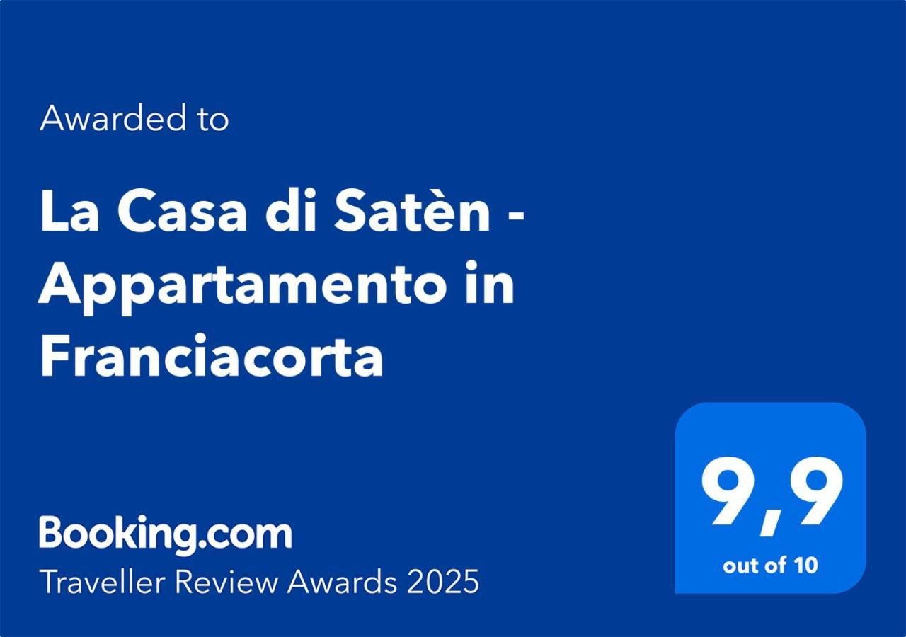 La Casa Di Saten - Appartamento In Franciacorta 에르부스코 외부 사진